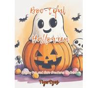 Boo-tiful Halloween Easy Color: Spooky Fun and Cute Creatures to Color