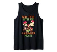Boo-Tiful Morsi per Halloween Notti Cuoco Cucina Halloween Canotta