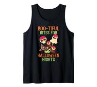 Boo-Tiful Morsi per Halloween Notti Cuoco Cucina Halloween Canotta