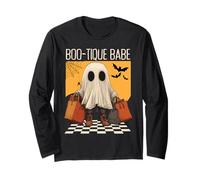 Boo-tique Babe - Fantasma per Halloween Maglia a Manica