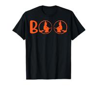 Boo Witch Crew Friends Sista Boos Divertente Halloween Boo Fun Maglietta