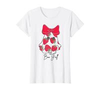 Boo Y'All Ghost, Dolce Fiocco a Forma di Fragola per Halloween, Ideale per Tutto L'Anno Maglietta
