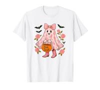 Boo Y'All - Stivali da Cowboy Fantasma per Halloween, Motivo: Rose Maglietta