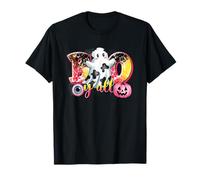 Boo Y'All Zucca Fantasma Spirito di Halloween Maglietta