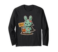 Boo Zombie Bunny con Mantello Maglia a Manica