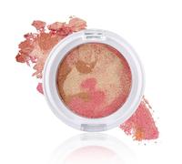 Boobeen Baked Powder Blush, Blush Viso Leggero e Scintillante per Guance, Ombretto, Blush Compatto Illuminante per il Viso, per Creare Una Luminosità Naturale e Radiosa da Indossare Tutto il Giorno