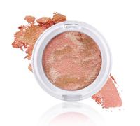 Boobeen Baked Powder Blush Viso Leggero e Scintillante per Guance, Ombretto Compatto Illuminante per il Viso, per Creare Una Luminosità Naturale e Radiosa da Indossare Tutto il Giorno