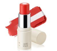 Boobeen Cream Blush Stick per Guance e Labbra, Flush Naturale Morbido e Sfumabile, Trucco a Lunga Durata con Rugiada, Fard Multiuso, Bagliore Costruibile per il Viso