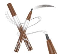 Boobeen Lápiz Líquido Impermeable para Cejas, Lápiz Microblading para Cejas, Pincel Angulado a Prueba de Manchas, Secado Rápido Larga Duración, Crea Cejas Definidas, Naturales y Salvajes