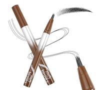 Boobeen Lápiz Líquido Impermeable para Cejas, Lápiz Microblading para Cejas, Pincel Angulado a Prueba de Manchas, Secado Rápido Larga Duración, Crea Cejas Definidas, Naturales y Salvajes