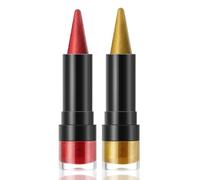 Boobeen Matita Eyeliner Colorato, Eyeliner Gel con Glitter Metallizzato, 4 in 1 per Trucco Occhi e Labbra, Ombrello e Delineatore, Waterproof, Ideale per un Make-up Glamour e Audace