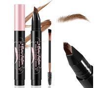 Boobeen Microblading Eyebrow Pen - Matita per sopracciglia waterproof con pennello angolato, matite per sopracciglie per donne, matita per sopracciglia ad asciugatura rapida e a lunga tenuta