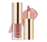 Boobeen Ombretto liquido opaco, a lunga durata, impermeabile, vellutato, crema trucco neutro nudo