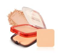 Boobeen Pressed Setting Powder - Cipria opacizzante per il controllo del sebo, a lunga tenuta e resistente all'acqua, coprenza da media a totale modulabile, include piumino