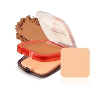 Boobeen Pressed Setting Powder - Cipria opacizzante per il controllo del sebo, a lunga tenuta e resistente all'acqua, coprenza da media a totale modulabile, include piumino