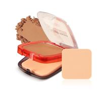 Boobeen Pressed Setting Powder - Cipria opacizzante per il controllo del sebo, a lunga tenuta e resistente all'acqua, coprenza da media a totale modulabile, include piumino