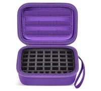 Boobowl Custodia per chiavetta USB, Thumb Drive, scheda di memoria SD, SDXC, SDXC, SDHC, organizer per accessori elettronici, per SanDisk/SamData/Samsung/TOPESEL/PNY/Memory Stick, Lilla