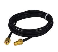 Boobrie 2M RP-SMA Maschio a Femmina Cavo RP-SMA a Bassa perdita RG174 Antenna WiFi antenna cavo coassiale antenna FPV codino per antenna WiFi 4G Wireless Mini PCI Adattatore WiFi Router WiFi Gateway