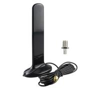 BOOBRIE Antenna Lte 4G 5dbi GPRS GSM Magnetica 50ohm 4G 700-2700MHz SMA WiFi Antenna 3M RG174 Cavo TS9 Adattatore 4G LTE OmniDirectional per Hotspot mobili NETGEAR
