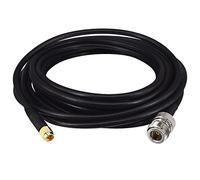 BOOBRIE Cavo Coassiale RG58 Aggiornato Cavo SMA a N 5M Cavo Coassiale SMA Maschio a N Femmina di Bassa Perdita Cavo Antenna 50ohm SMA Maschio N Femmina Adattatore N Femmina SMA Maschio per 3G 4G 5G