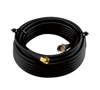 Boobrie Cavo RG58 5M Cavo SMA Maschio a F Maschio Cavo Coassiale Cavo antenna TV Maschio F a SMA Maschio per Antenna,Adattatore per antenna Dab,Cavo coassiale,Satellite,Televisione