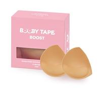 Booby Tape C-DD Breast Cup Boost Push Up Inserts Waterproof, Reusable | Double Sided Adhesive Inserts for a Fuller Bust with All-Day Support. Waterproof and Reusable Design Lifts Up to 1 Cup Size.
