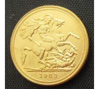 BoodLo 1 sterlina d'oro Britannica 1957-1968 10 Monete Commemorative placcate in Oro, Replica Straniera, 1963