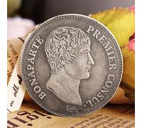 BoodLo Monete d'Argento di Napoleone Francese Monete Europee Monete straniere Apprezzamento della Moneta con Caratteri antichi del Dollaro d'Argento