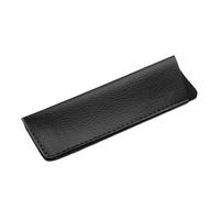 BooeDareno 2/4 borse in morbida pelle per occhiali da lettura, impermeabile, solida, semplice custodia per occhiali da sole, nero, 16 x 5,5 cm, 2 pezzi, nero, 16 x 5,5 cm, taglia unica, nero, 16 x 5,5