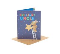 Boofle Biglietto di compleanno per zio, design carino