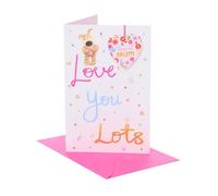 Boofle - Biglietto per la festa della mamma con cuore e fiori Boofle