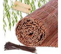 Boogardi, Frangivista in vimini, recinzione protettiva in 18 misure, recinto per giardino, balconi e terrazze