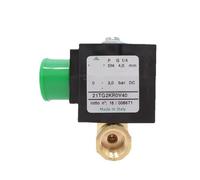 BOOGHIGC 21TG2KR0V22 21TG2KR0V28 21TG2KR0V40 Elettrovalvole for Uso Generale Corpo in Ottone G1/4 BDA 8w CE BDV 11W 24v(24vac,21TG2KR0V28 8W)