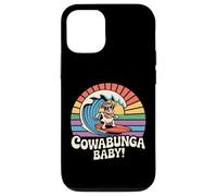 Boogie Till the Cows Come Home Retro Disco Mucca Divertente Custodia per iPhone 12/12 Pro