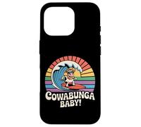 Boogie Till the Cows Come Home Retro Disco Mucca Divertente Custodia per iPhone 16 Pro