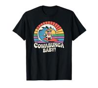 Boogie Till the Cows Come Home Retro Disco Mucca Divertente Maglietta