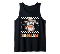 Boohaw Ghouls Cowboy Retro Groovy Halloween Costume Canotta