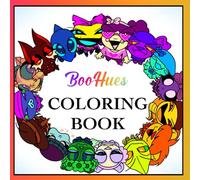 BooHues Cute All Ages Animal Coloring Book | Paperback Notebook | Characters | Easy and Fun