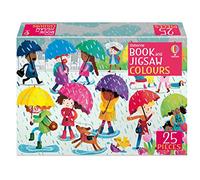 Felicity Brooks Book and Jigsaw Colours (Tascabile) Usborne Book and Jigsaw