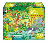 Kirsteen Robson Usborne Book and Jigsaw In the Jungle (Tascabile)