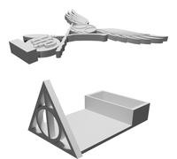 Book and Phone Stand Compatible with Harry Potter Series Display Holder