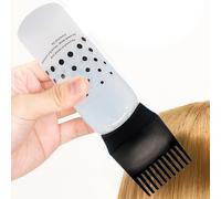 Book Applicatore Olio Capella - Pennello Per Applicatore Del Cuoio Capelluto, Bottiglia Di Pettine Da Colorare Per Capelli | Strumento Di Compressione Colorante Radicale, a Lozione Leggera