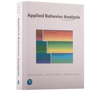 Book Applied Behavior Analysis Hardcover Textbook Italiano Inglese