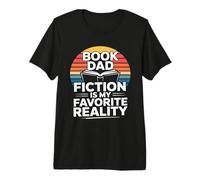 Book Dad Fiction è la mia Lettura di Realtà Preferita Maglietta Premium