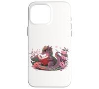 Book Dragon Bookworm Bookish Dragon Reading Books & Dragons Custodia per iPhone 16 Pro Max