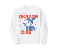 Book Dragon Club Book Lover Fantasy Reader Reading Bookish Felpa
