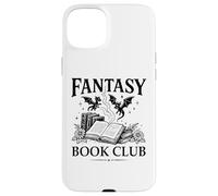 Book Dragon Fantasy Era Reader Book Club Bookish Books Lover Custodia per iPhone 15 Plus