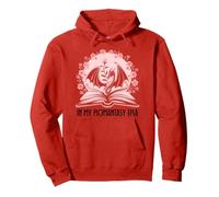 Book Dragon in My Fantasy Era Romantasy Bookish Books Lovers Felpa con Cappuccio
