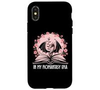 Book Dragon In My Fantasy Era Romantasy Books Lovers Bookish Custodia per iPhone X/XS