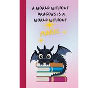 Book Dragon Notebook, A5 with lined paper: The perfect gift for dragon lovers